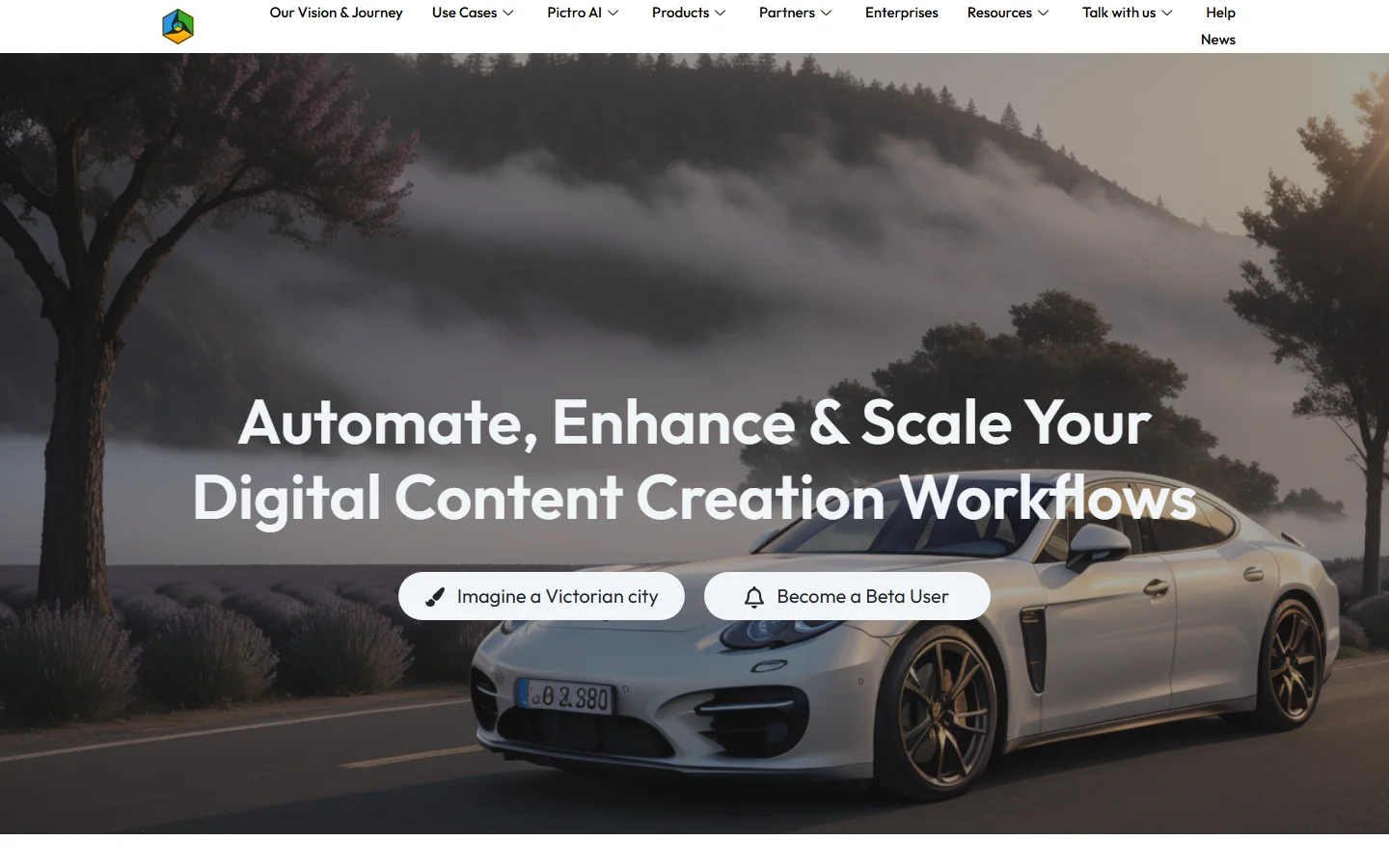 Quantum AI Labs, Inc. website screenshot