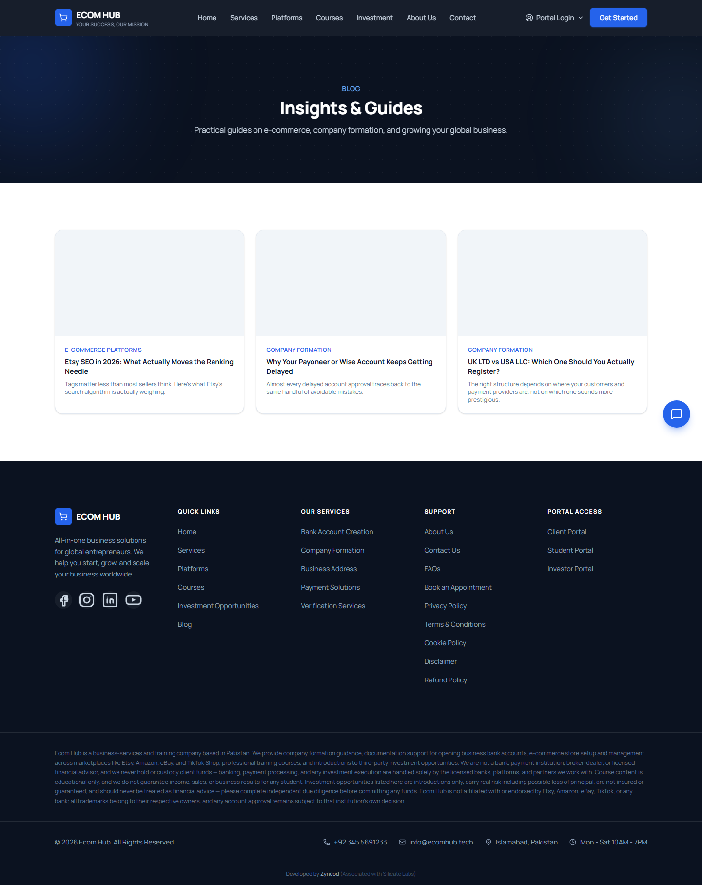 A Blog Built for Search, Not Just Decoration screenshot