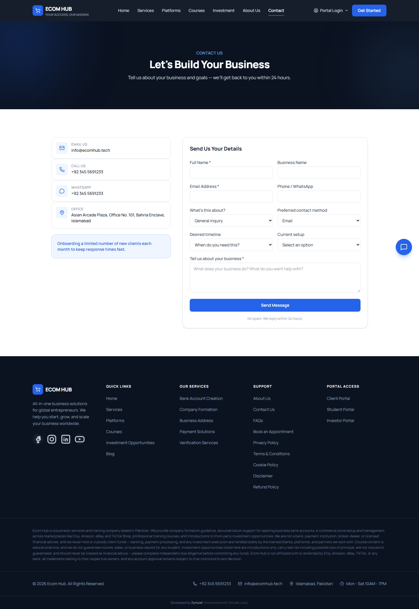 A Contact Flow That Actually Qualifies Leads screenshot