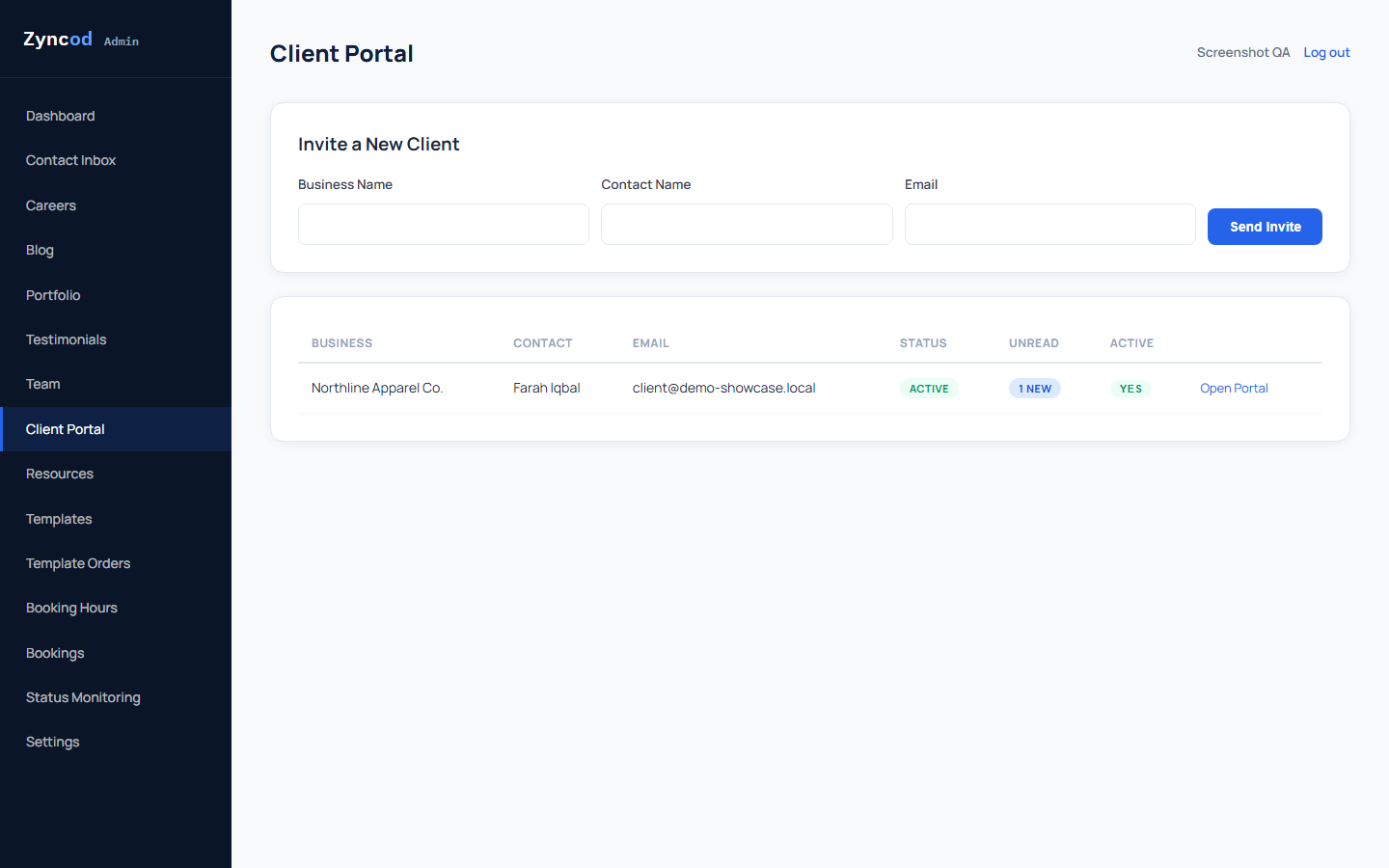 Every Lead and Client, Tracked in One Place screenshot