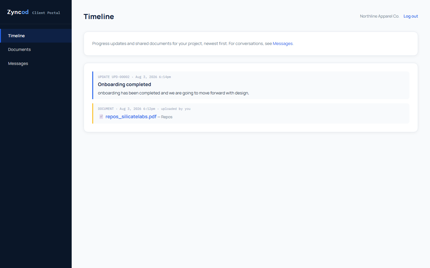 Progress Updates Your Client Can Actually Follow screenshot